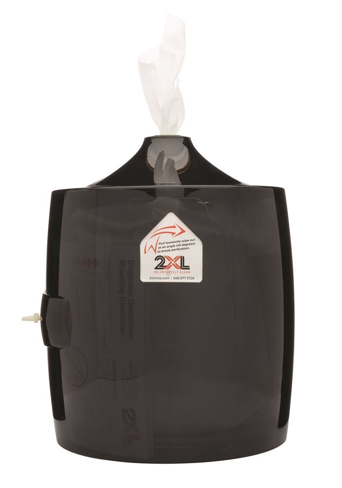 GuestSupply US | GymWipes® 2XL-80, Contemporary Wall Dispenser